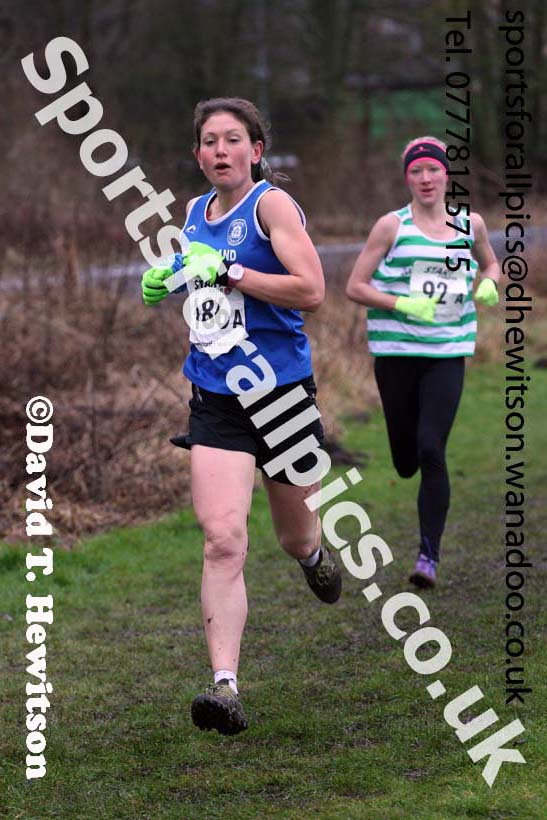 Senior and veteran womens Durham Cathedral Cross Country Relays, Maiden Castle, Durham. Photo: David T. Hewitson/Sports for All Pics